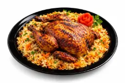 فروج مع رز مندي